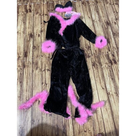 California Costumes PRETTY KITTY Cat Black DRESS Up - Picture 2 of 8